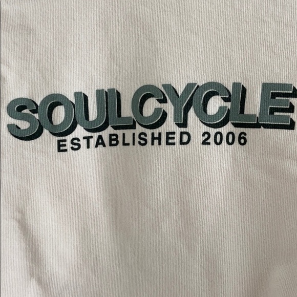 SOUL by Soulcycle Pink Cropped Crewneck Pullover Sweatshirt - Picture 6 of 12